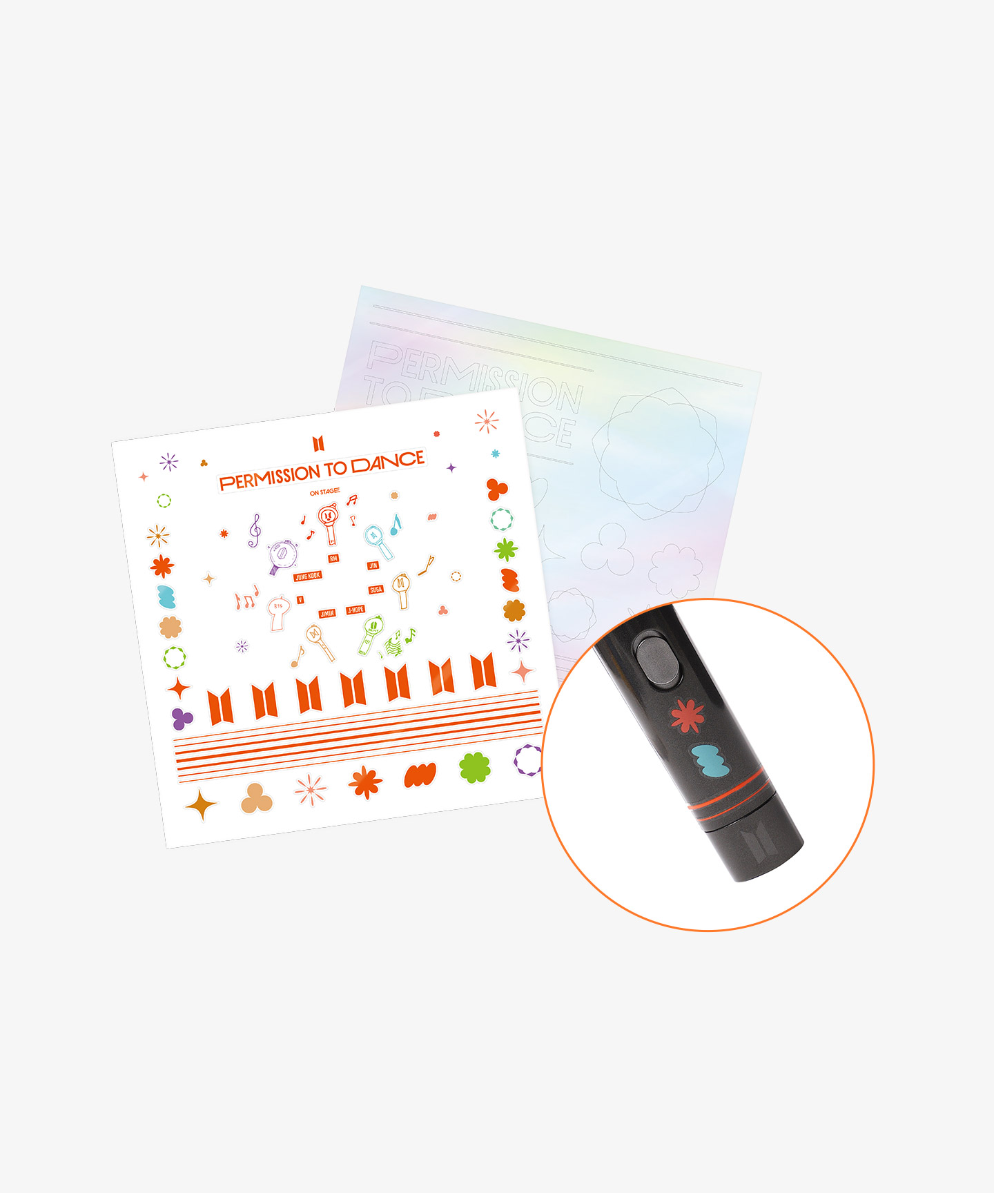 ARMY Bomb Deco Sticker (PTD ON STAGE)